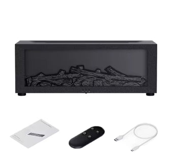 AquaFlame Aroma Diffuser - LED Flame Humidifier